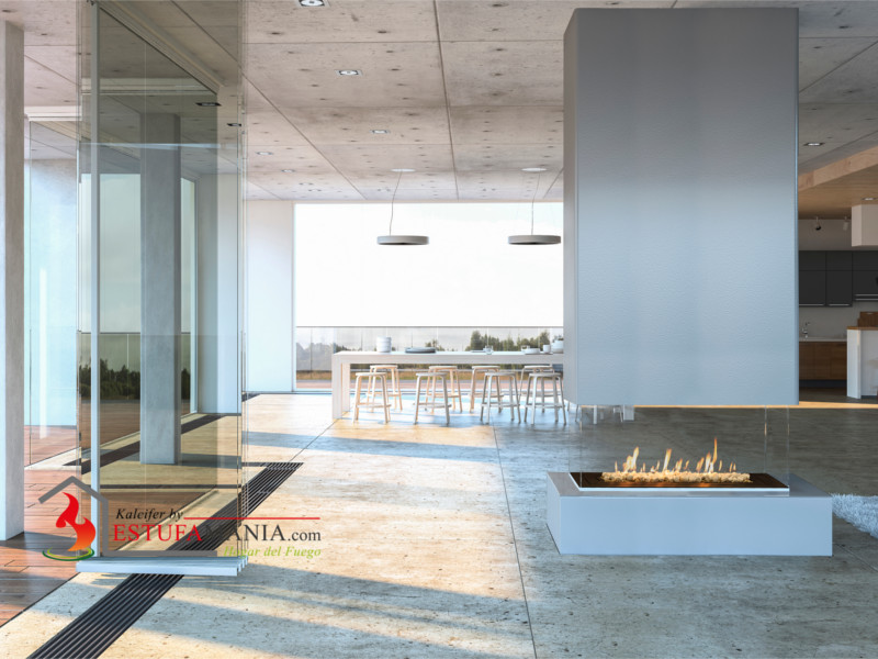 chimenea de gas sinatra 4 side